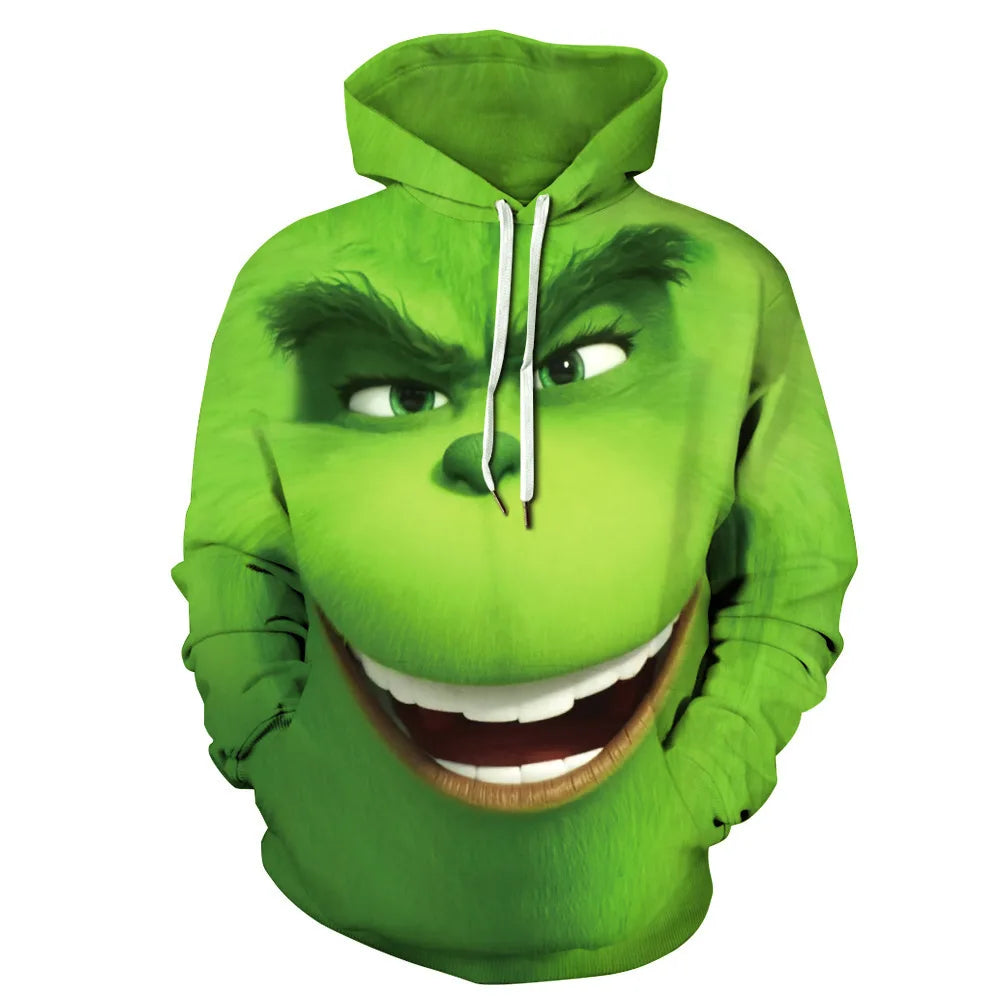 Moletom  Masculino Grinch - Super confortável e casual
