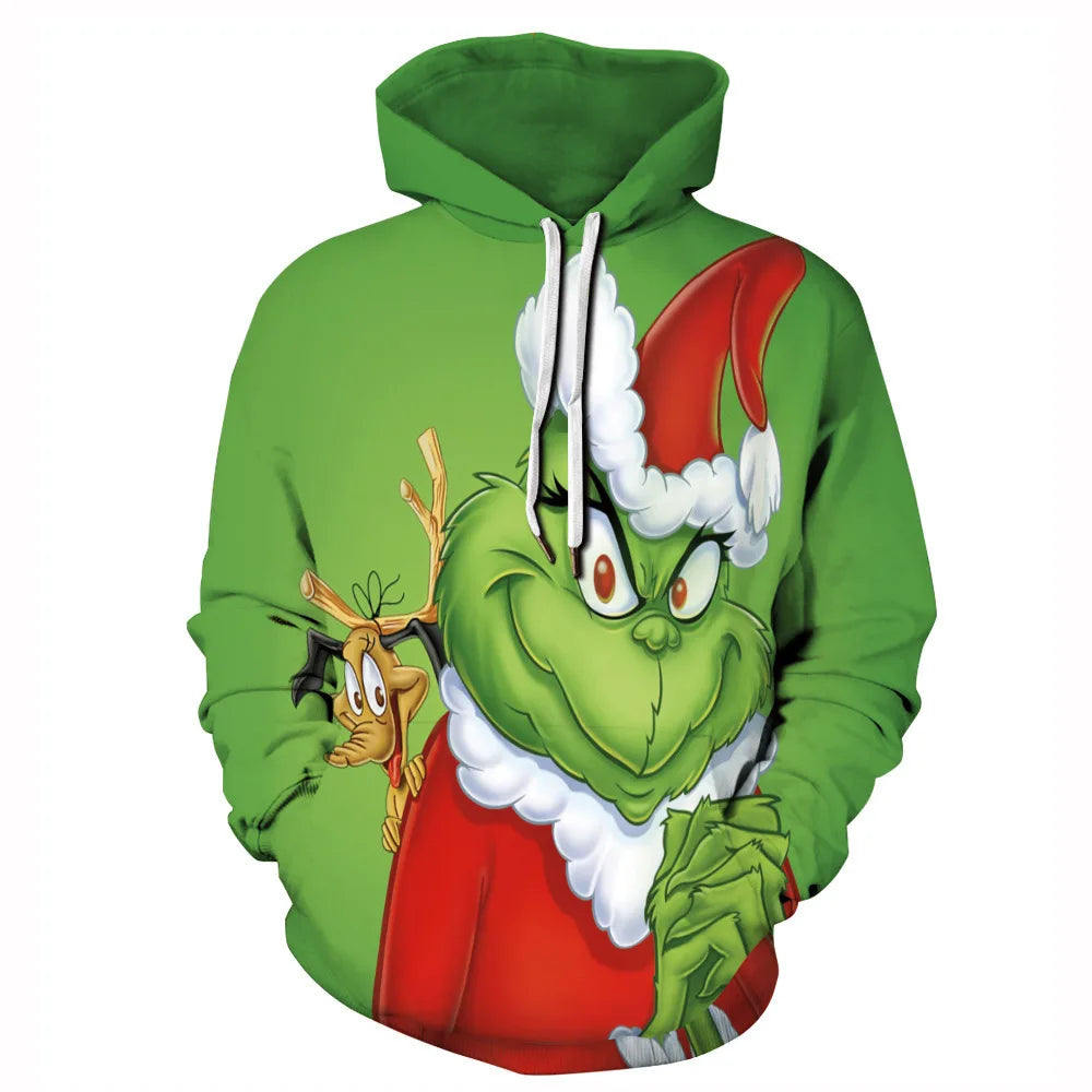Moletom  Masculino Grinch - Super confortável e casual