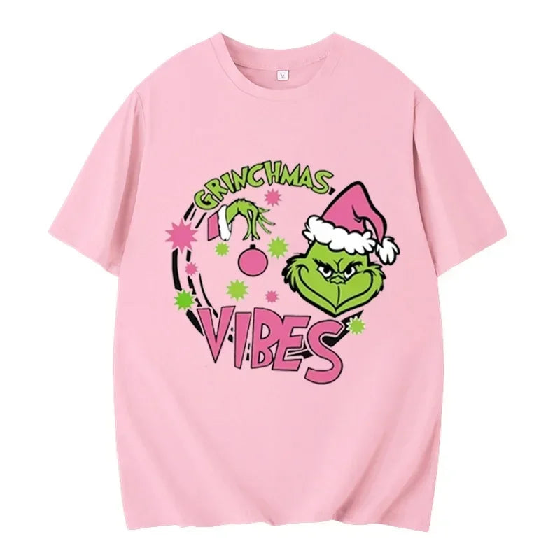 Camiseta Feminina Grinch Vibes