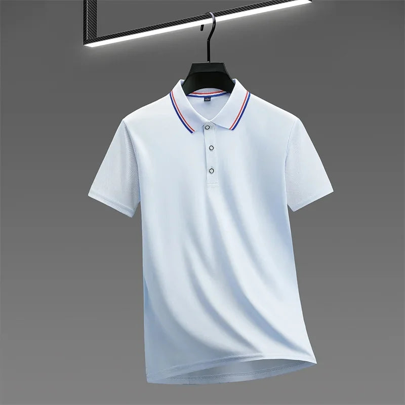 Camisa Polo Masculina Casual de Manga curta