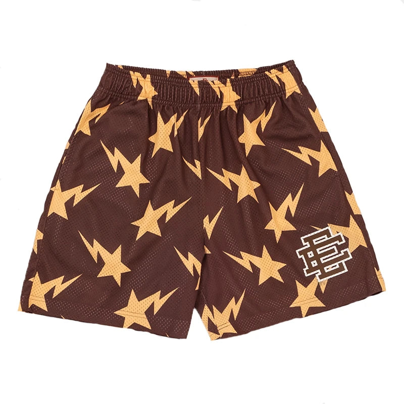 Shorts Casuais Masculinos Calças Esportivas de Fitness Verão Ginásio Treino Masculino