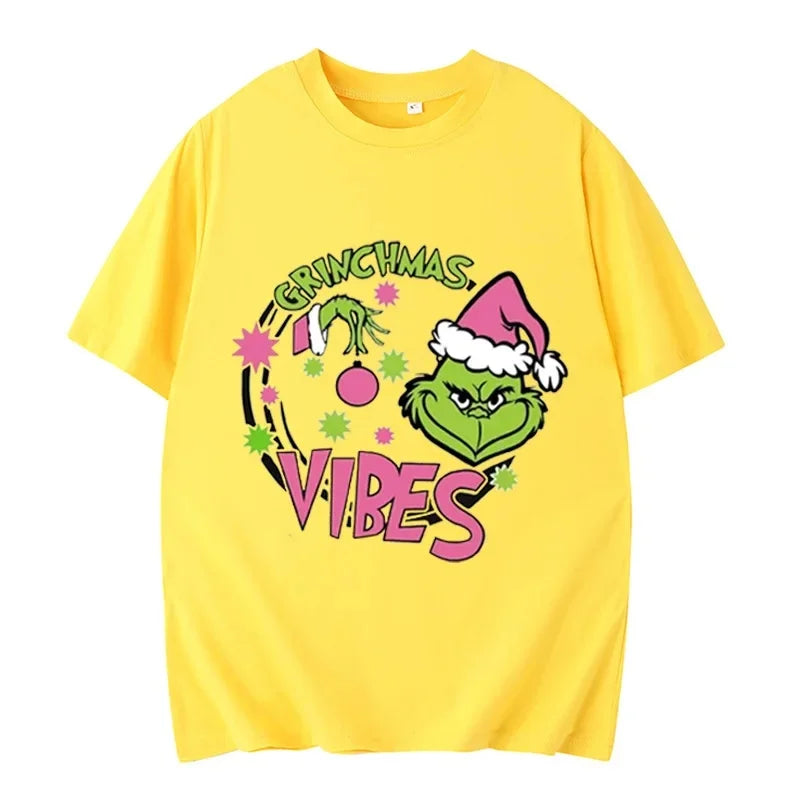 Camiseta Feminina Grinch Vibes
