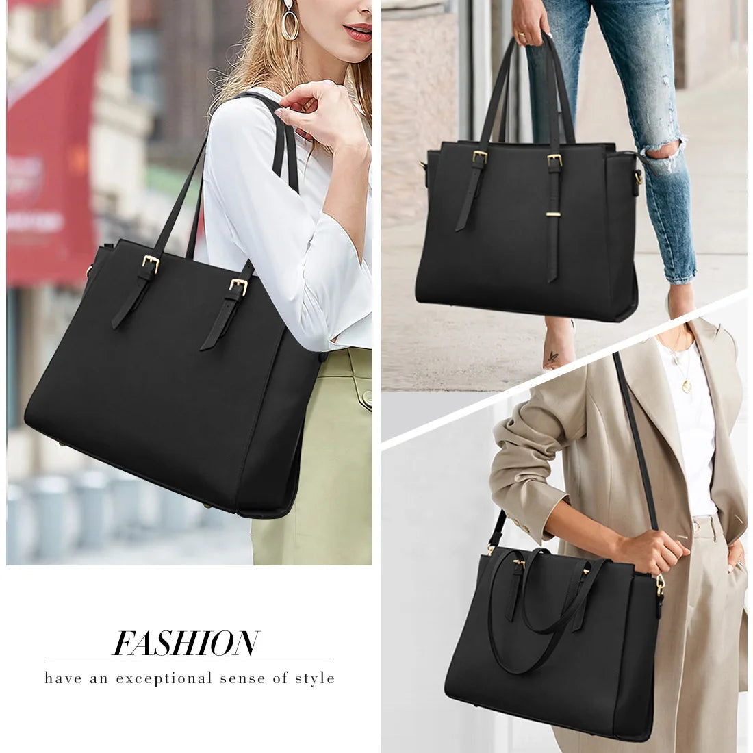 Bolsa Executiva de Alta Qualidade - Moda Casual