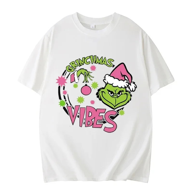 Camiseta Feminina Grinch Vibes