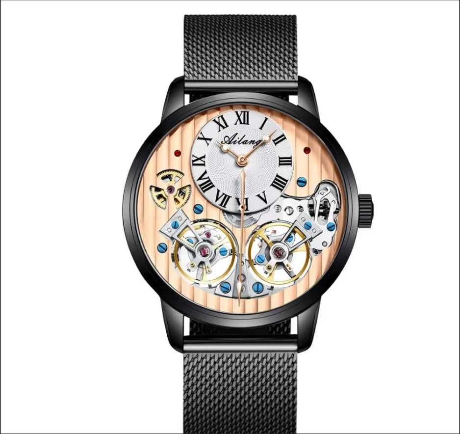 Relógio AILANG - Modelo Avançado, Mecânico Automático de Alta Qualidade