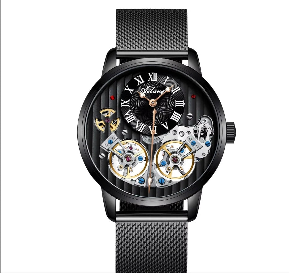 Relógio AILANG - Modelo Avançado, Mecânico Automático de Alta Qualidade