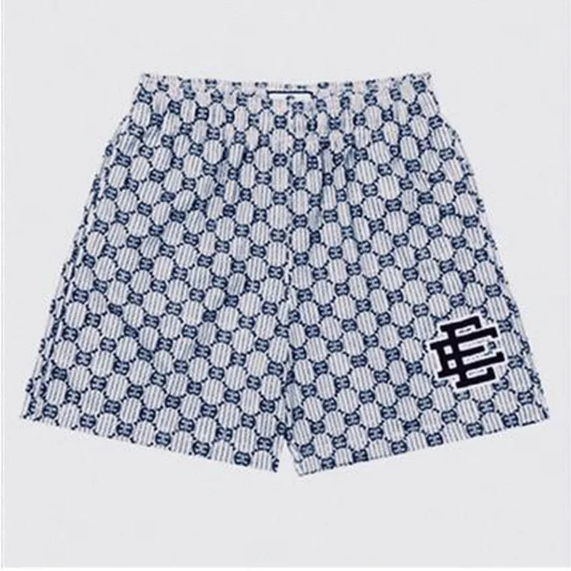 Shorts Casuais Masculinos Calças Esportivas de Fitness Verão Ginásio Treino Masculino