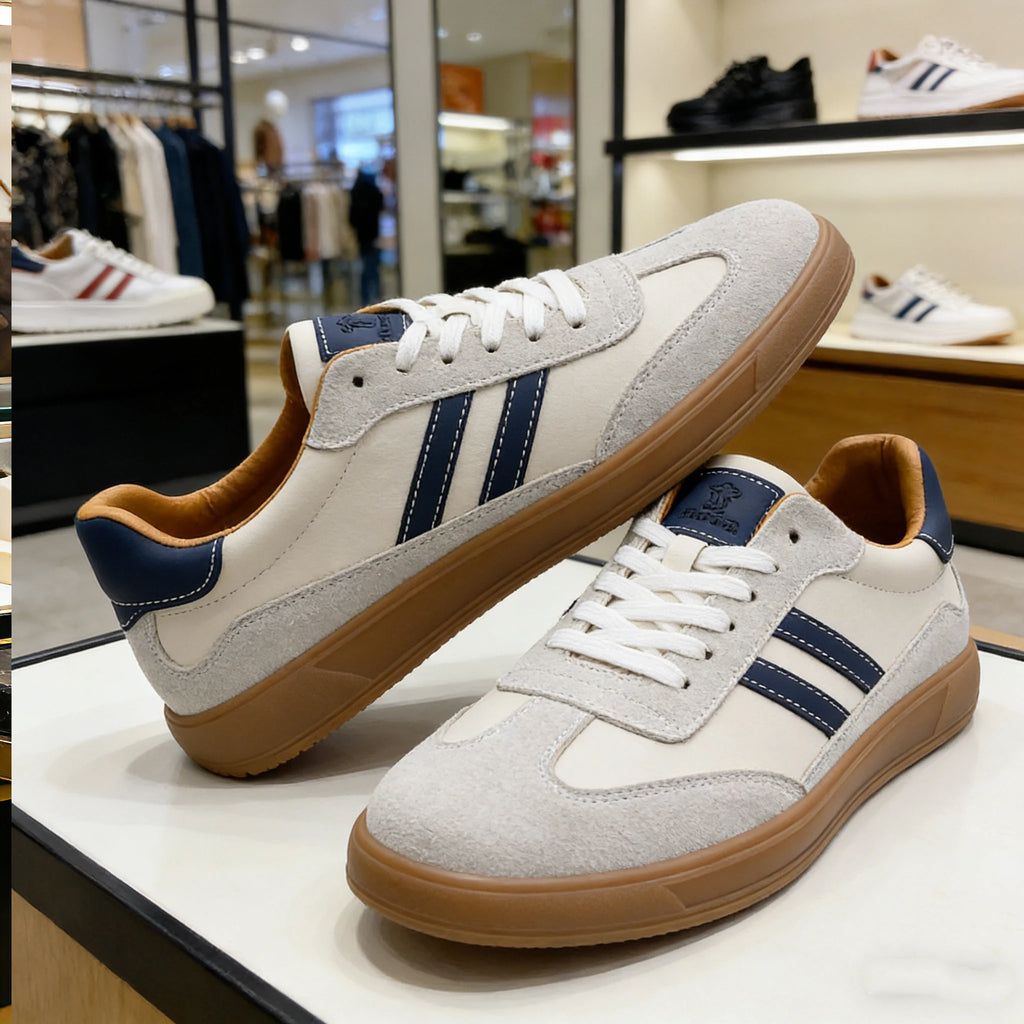 Tênis HKDQ Masculino de Camurça - Alta qualidade para Esporte ao Ar Livre