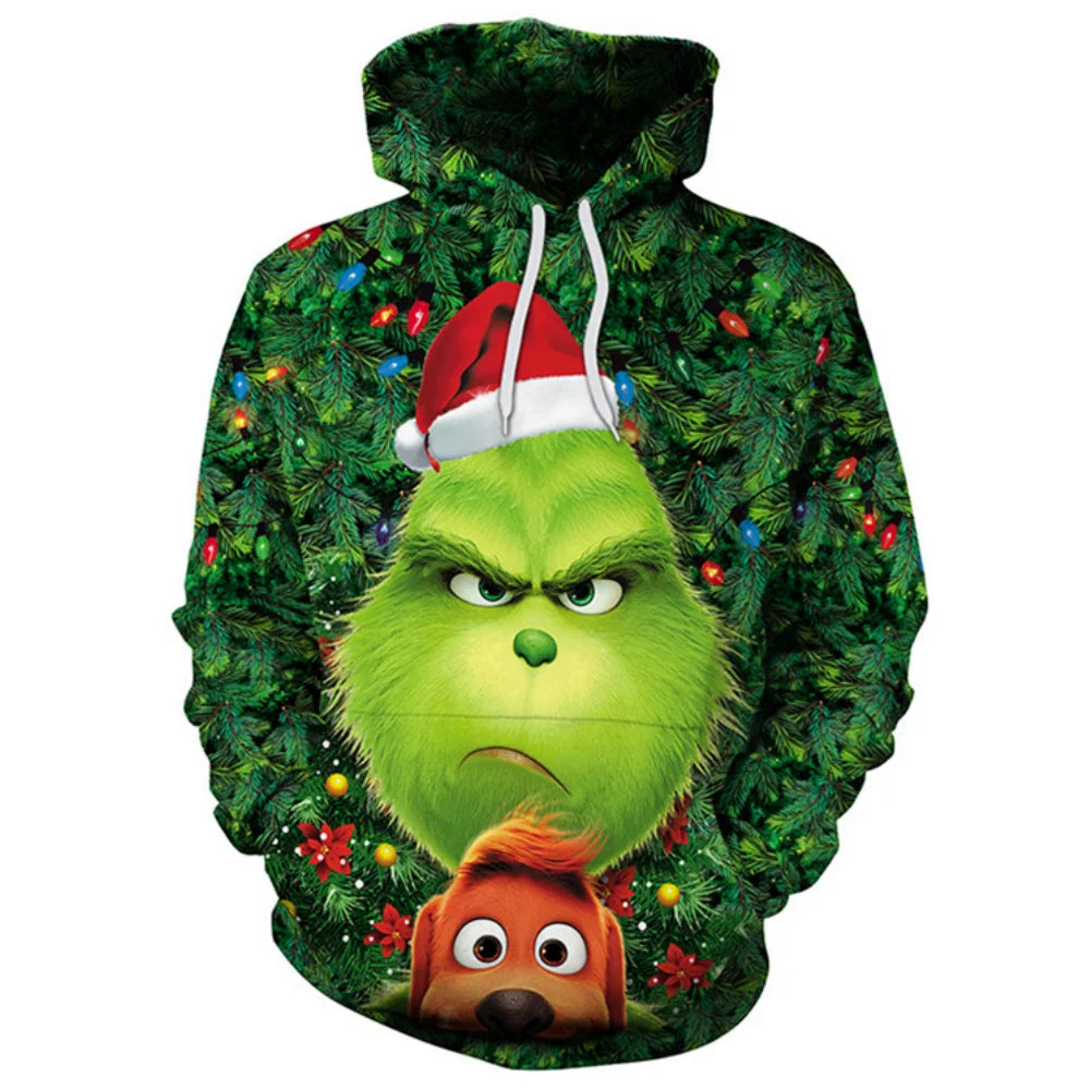 Moletom  Masculino Grinch - Super confortável e casual