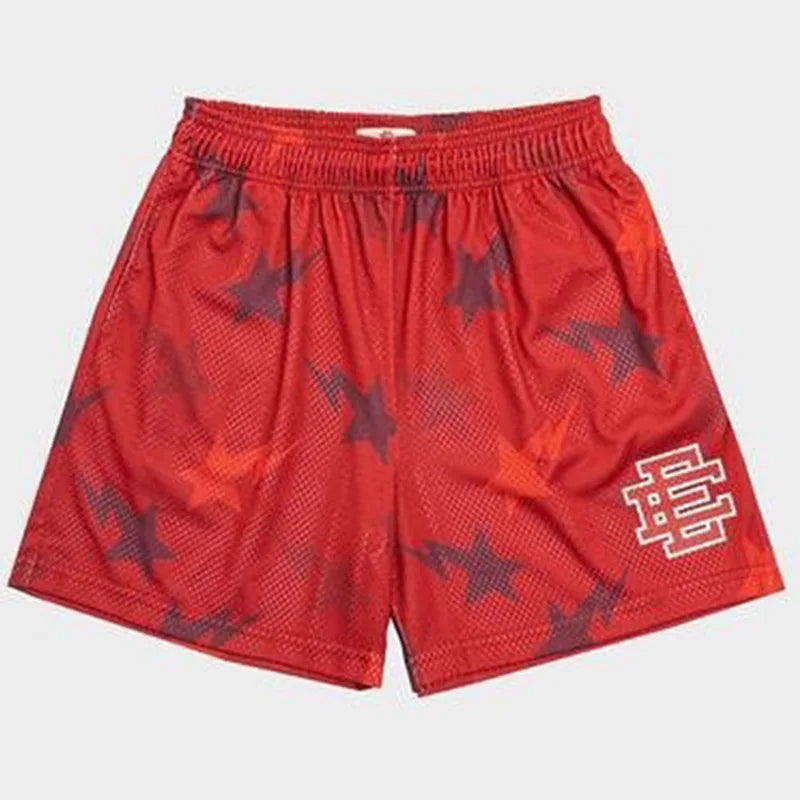 Shorts Casuais Masculinos Calças Esportivas de Fitness Verão Ginásio Treino Masculino