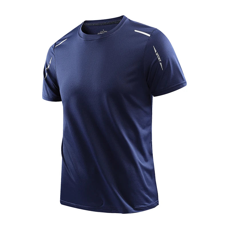 Camiseta Esportiva Masculina - CHRLICK - Ótima para seus Dias de Treinos