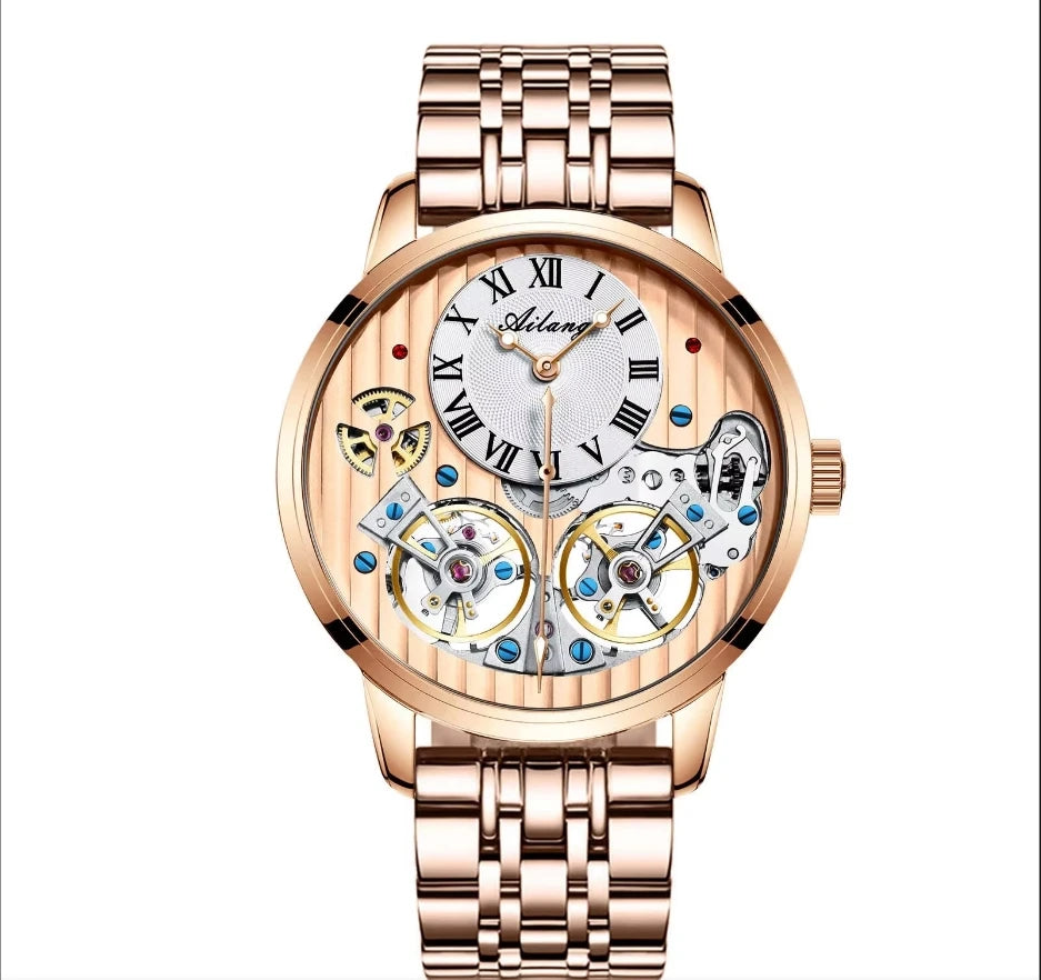 Relógio AILANG - Modelo Avançado, Mecânico Automático de Alta Qualidade