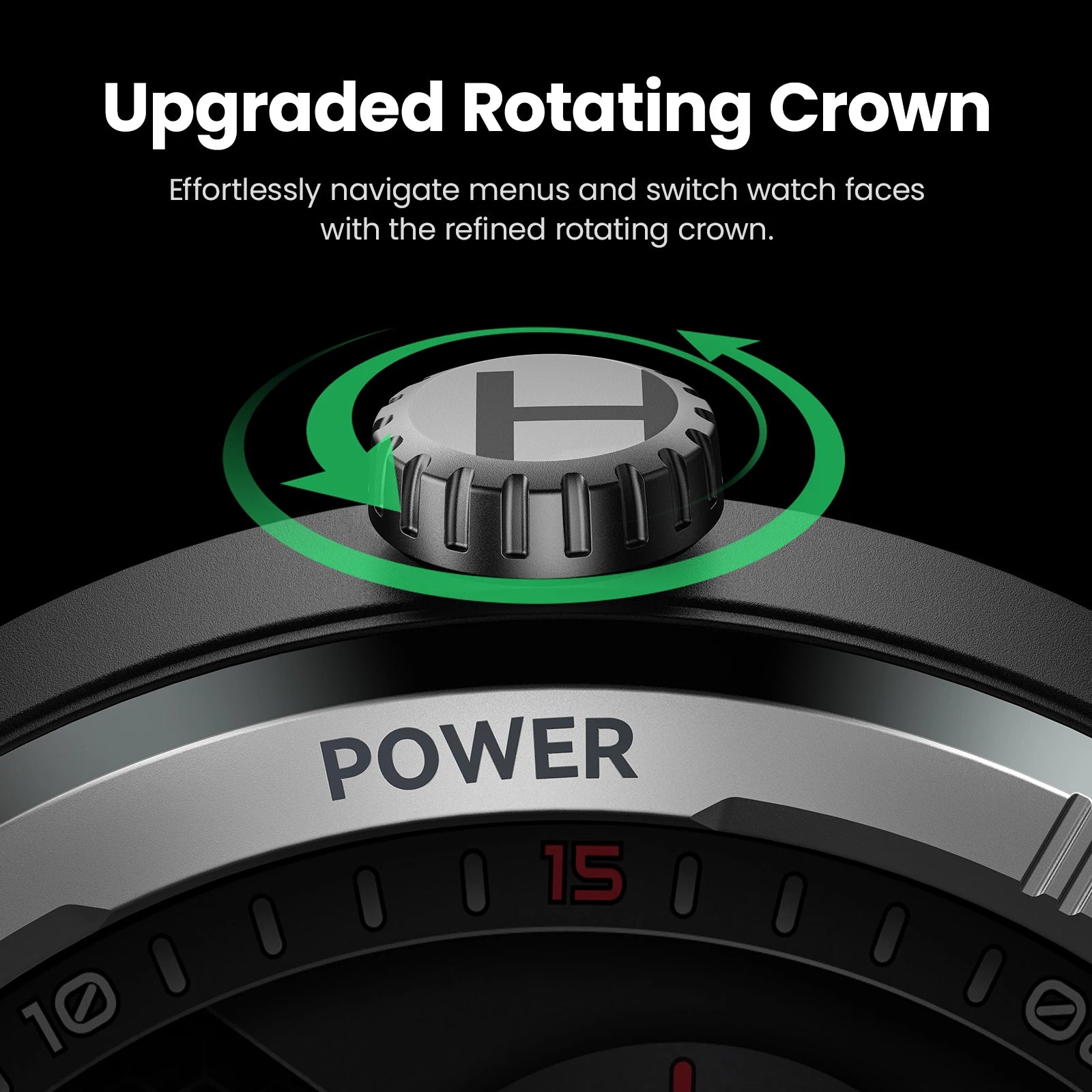 Relógio Inteligente HAYLOU - Monitoramento de Saúde e Bluetooth Chamada