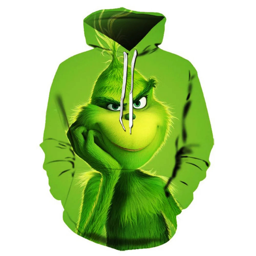 Moletom  Masculino Grinch - Super confortável e casual