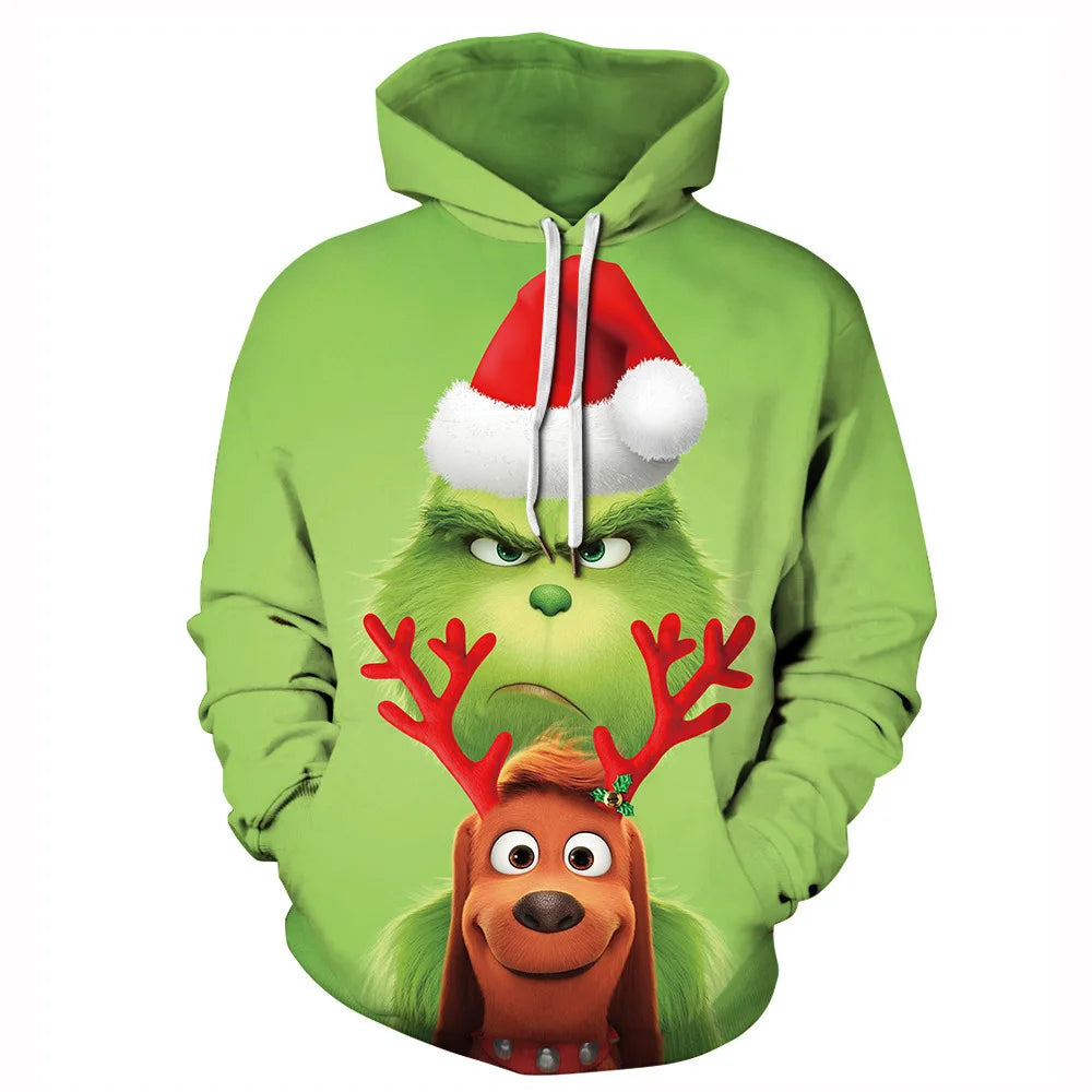 Moletom  Masculino Grinch - Super confortável e casual