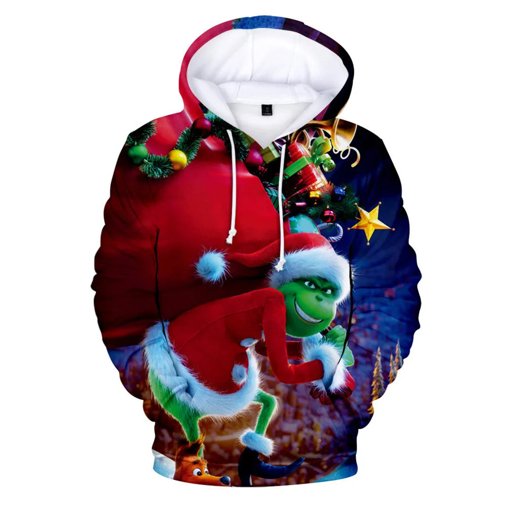Moletom  Masculino Grinch - Super confortável e casual