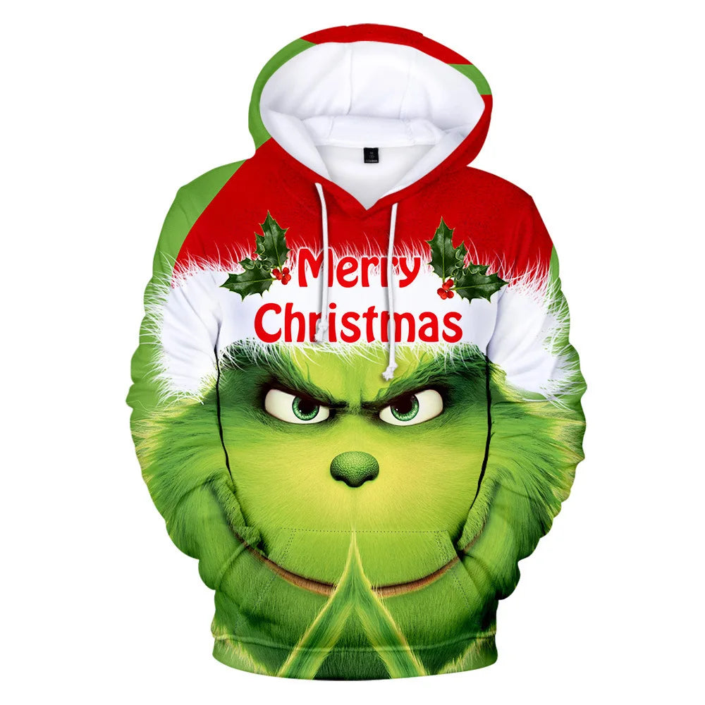 Moletom  Masculino Grinch - Super confortável e casual