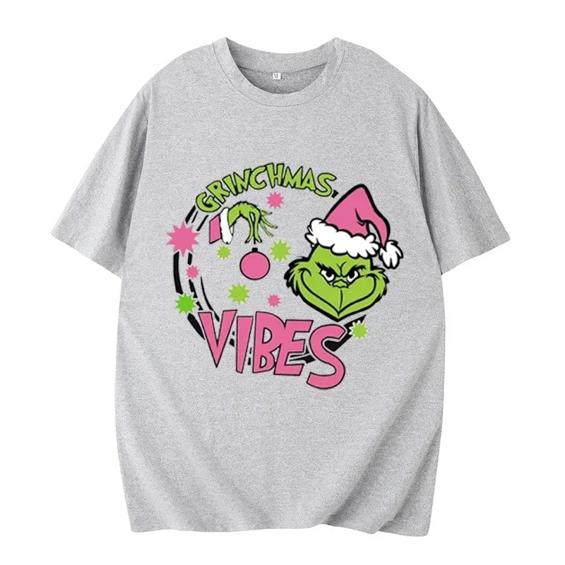 Camiseta Feminina Grinch Vibes